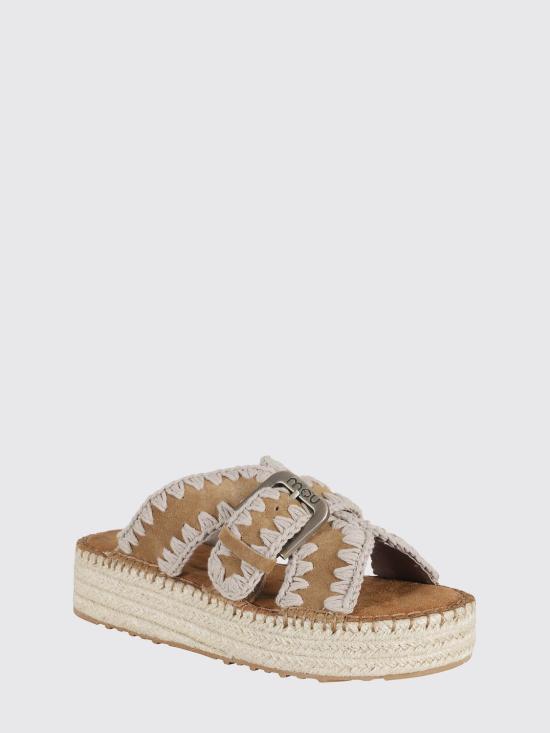 26SS 모우 뮬/슬리퍼 SW641003A COG Leather - MOU