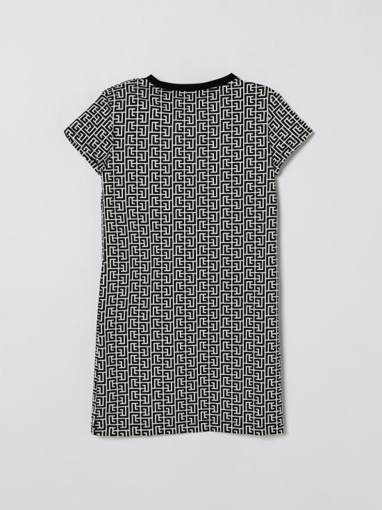 26SS [키즈] 발망 원피스 BY1A81Z3686 100NE Black - BALMAIN