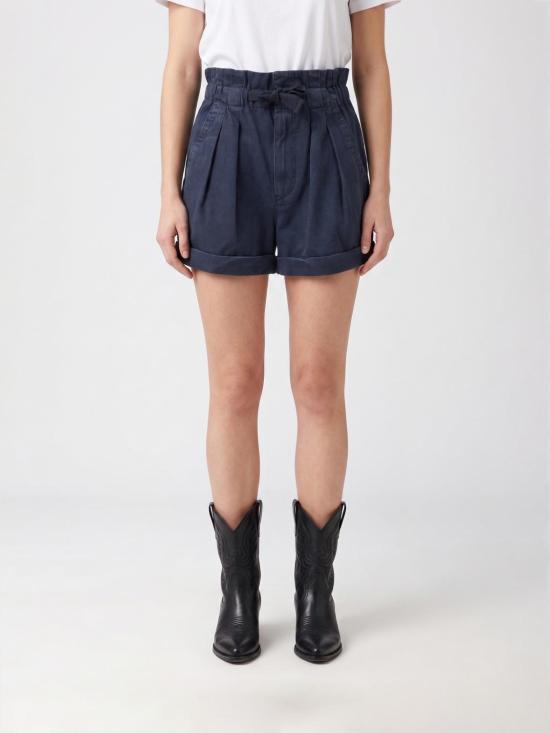 26SS 이자벨마랑에뚜왈 숏팬츠 SH0256FAD1G04E 01BK Black