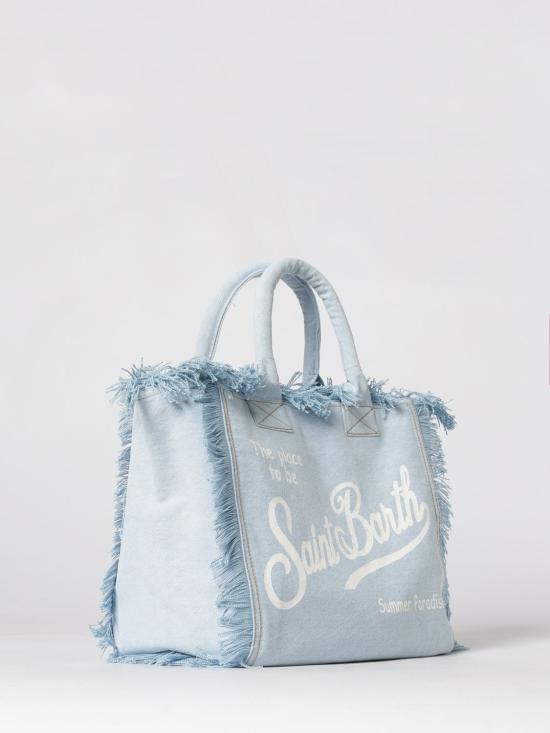 26SS 세인트바쓰 토트백 VAMI001 00426L Blue - MC2 SAINT BARTH