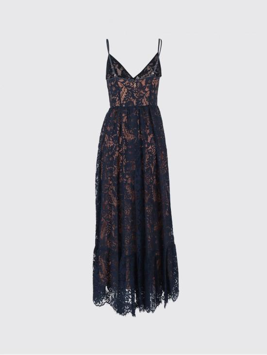 26SS 마이클 코어스 롱 원피스 MS683HQKQ9 409 Blue 1 - MICHAEL KORS