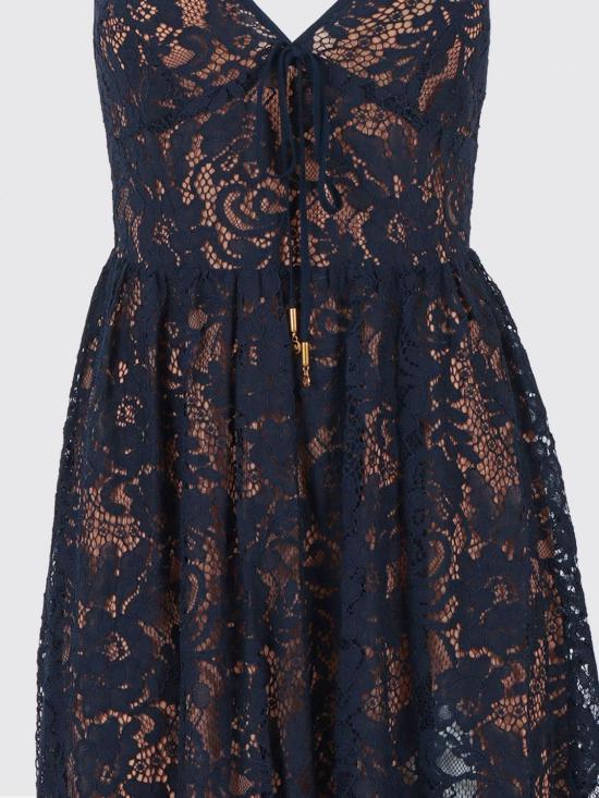 26SS 마이클 코어스 롱 원피스 MS683HQKQ9 409 Blue 1 - MICHAEL KORS