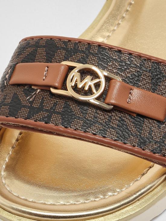 26SS [키즈] 마이클 코어스 슈즈 MK04170 10 Brown - MICHAEL KORS