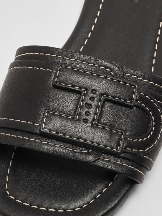 26SS 호간 뮬/슬리퍼 HXW6850GC20KXT B999 Black - HOGAN