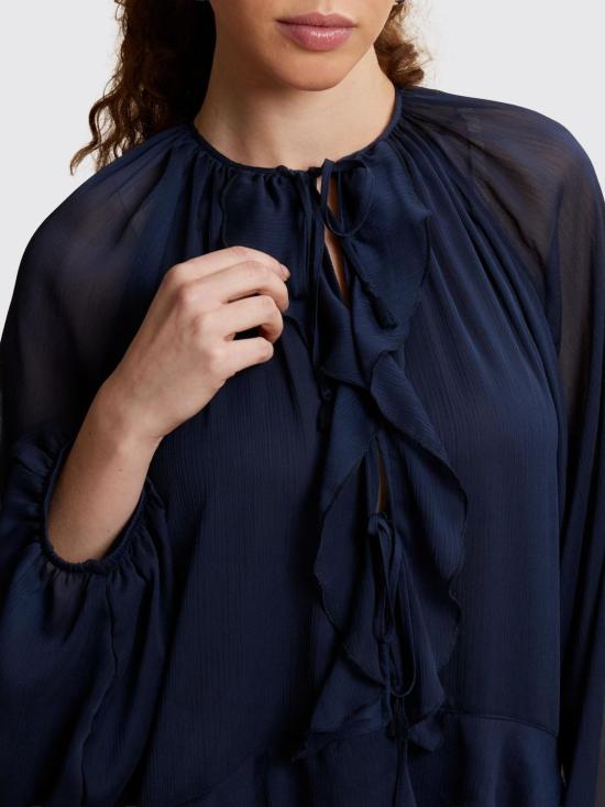 26SS 라 마티나 롱 원피스 WCD002VL079 07017 Navy - LA MARTINA