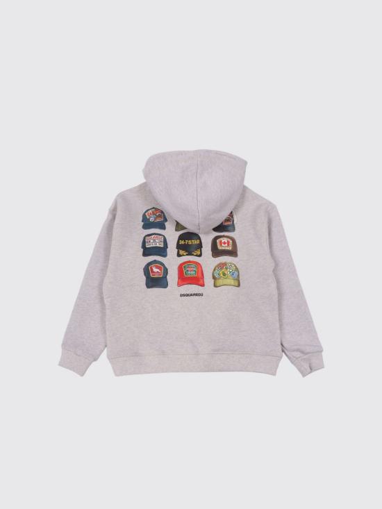 26SS [키즈] 디스퀘어드2 풀오버 DQ3391D0AGA DQ921 Black - DSQUARED2