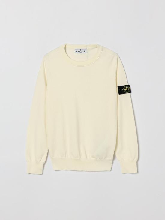 26SS [키즈] 스톤 아일랜드 풀오버 5100001S00B2 V0001 White