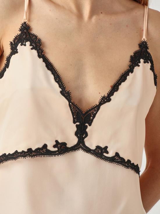 26SS 핑코 민소매 티셔츠 106893A3AV OZ2 Blush Pink - PINKO