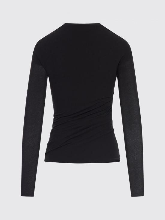 26SS 질샌더 긴팔 티셔츠 J03NH0036J20342 001 Black - JIL SANDER