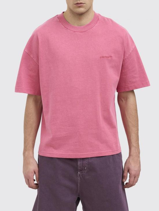 26SS 칼하트 WIP 반팔 티셔츠 I035590 3IJGD Pink