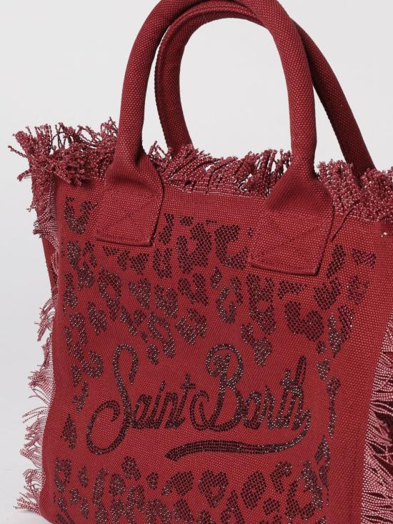26SS 세인트바쓰 토트백 VANI001 00269L Burgundy - MC2 SAINT BARTH