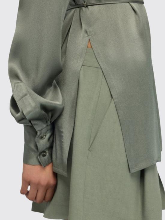 26SS 세미쿠튀르 블라우스 Y6SM13 S291 Green - SEMI-COUTURE