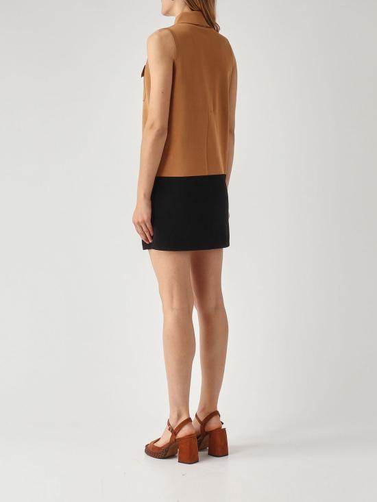 26SS 엘리자베타프랜치 숏 원피스 AM31B62E2 AM4 Black - ELISABETTA FRANCHI
