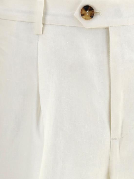 26SS 브루넬로 쿠치넬리 스트레이트 팬츠 MH249E1450 C003 White - BRUNELLO CUCINELLI