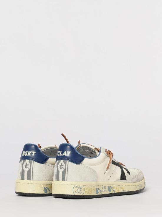 26SS 프리미아타 BSKT 바스켓 클레이 스니커즈 BSKTCLAY 7617 Bianco 3 - PREMIATA