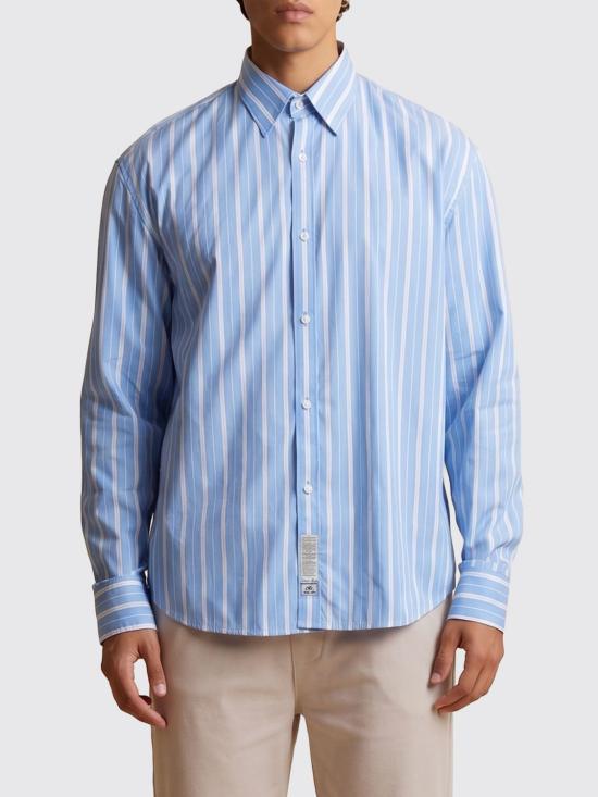 26SS 라 마티나 긴팔 셔츠 MCC003PP737 S7057 Blue