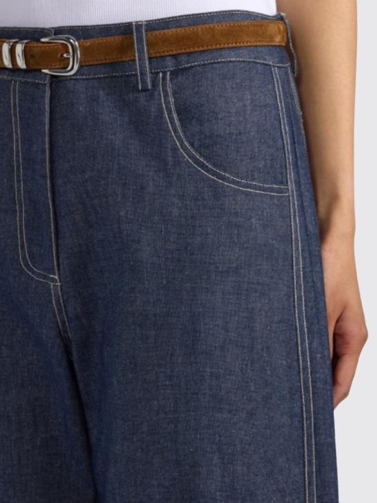 26SS 리비아나 콘티 팬츠 F6SQ75 Z910 Blue - LIVIANA CONTI