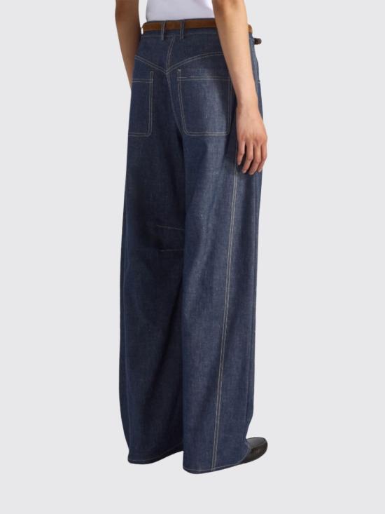 26SS 리비아나 콘티 팬츠 F6SQ75 Z910 Blue - LIVIANA CONTI