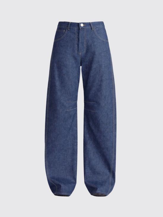 26SS 리비아나 콘티 팬츠 F6SQ75 Z910 Blue - LIVIANA CONTI