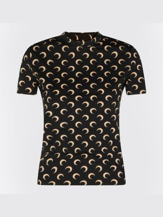 26SS 마린세르 반팔 티셔츠 UTS001ACJER0001 IT99 Black - MARINE SERRE