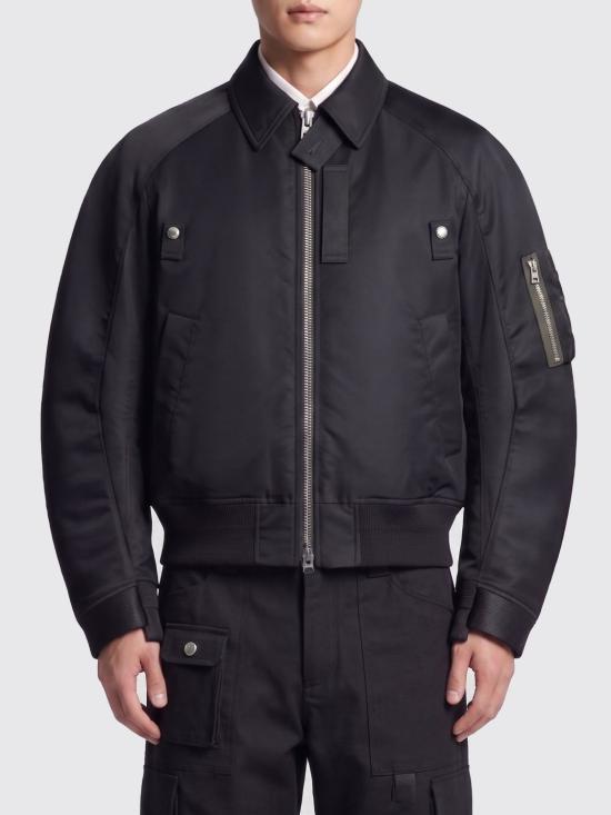 26SS 사카이 봄버 자켓 2603911M 001 Black