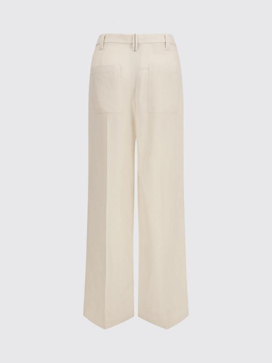 26SS 브루넬로 쿠치넬리 팬츠 MH126P9155 C579 Yellow Cream - BRUNELLO CUCINELLI