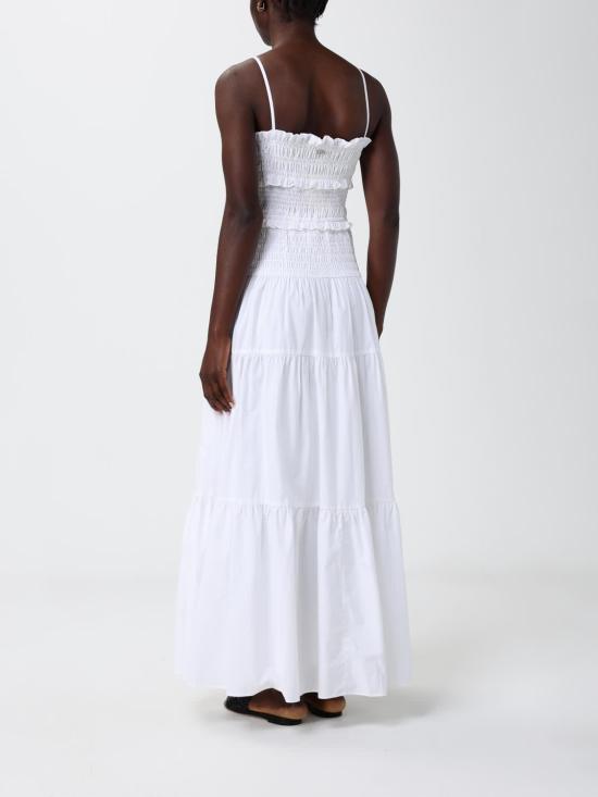 26SS 마이클 코어스 롱 원피스 MS683BFKLZ 100 White - MICHAEL KORS