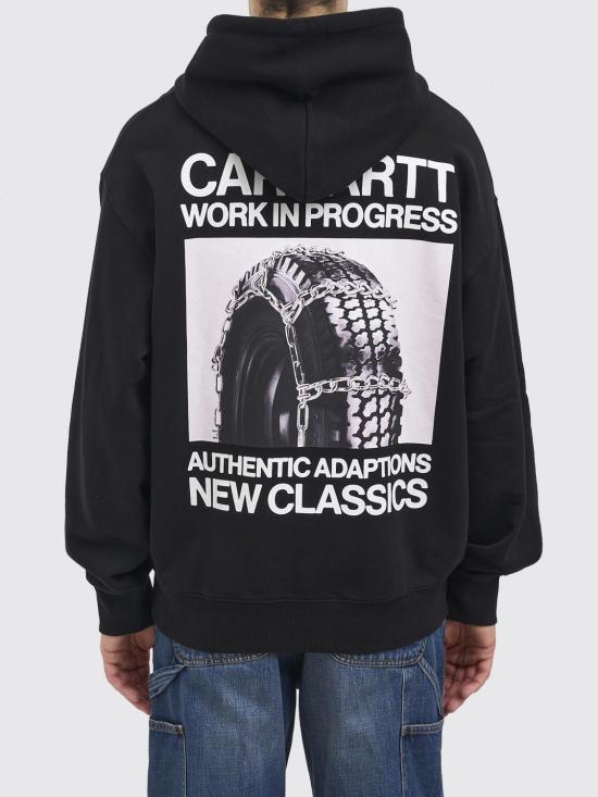 26SS 칼하트 WIP 후드 티셔츠 I036374 89XX Black - CARHARTT WIP