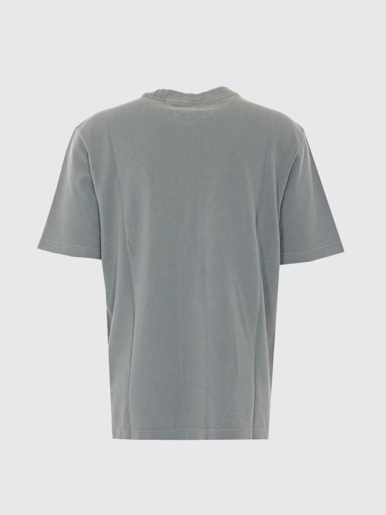 26SS 씨피 컴퍼니 24/1 피케 피그먼트 다이드 숏슬리브 티셔츠 20CMTS173A005527S 921 Grey - C.P. COMPANY