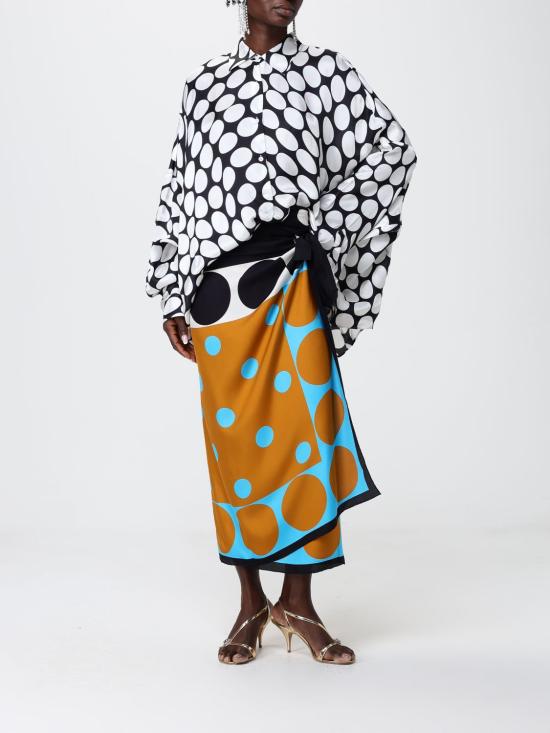 26SS 드리스 반 노튼 블라우스 2610107003017 900 Black - DRIES VAN NOTEN