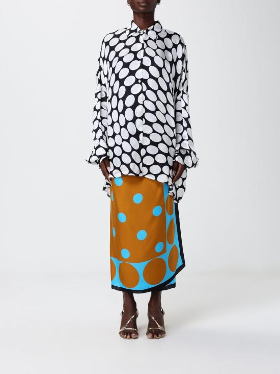 26SS 드리스 반 노튼 블라우스 2610107003017 900 Black