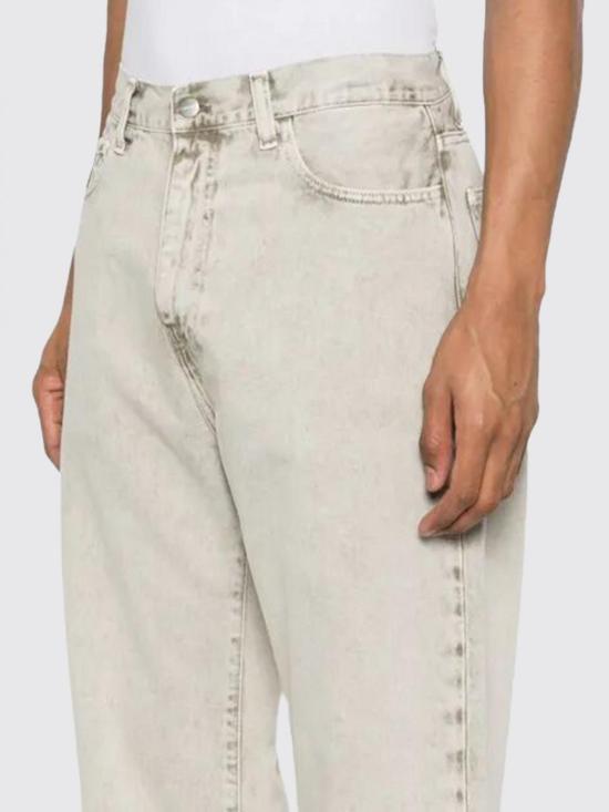 26SS 칼하트 WIP 랜든 데님 팬츠 I033749 2ZX5F White - CARHARTT WIP