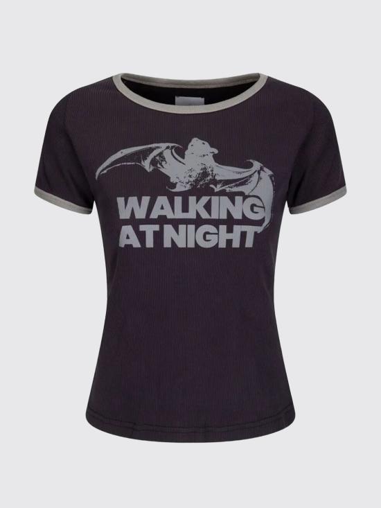 26SS 로아 반팔 티셔츠 YBWW017JY06 BLK0020 Black - ROA