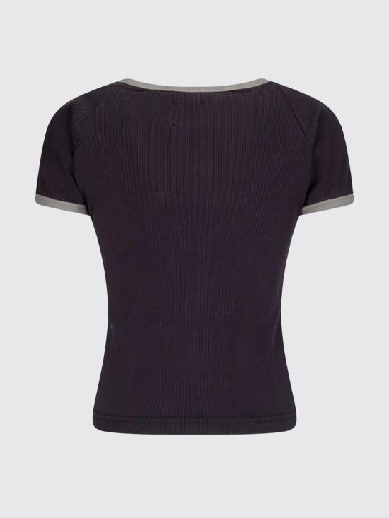 26SS 로아 반팔 티셔츠 YBWW017JY06 BLK0020 Black - ROA