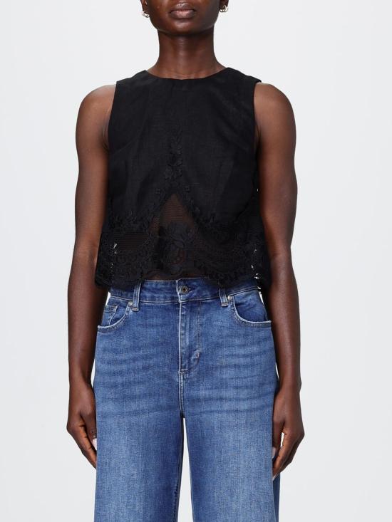 26SS 트윈셋 민소매 티셔츠 261TT2182 00006 Black