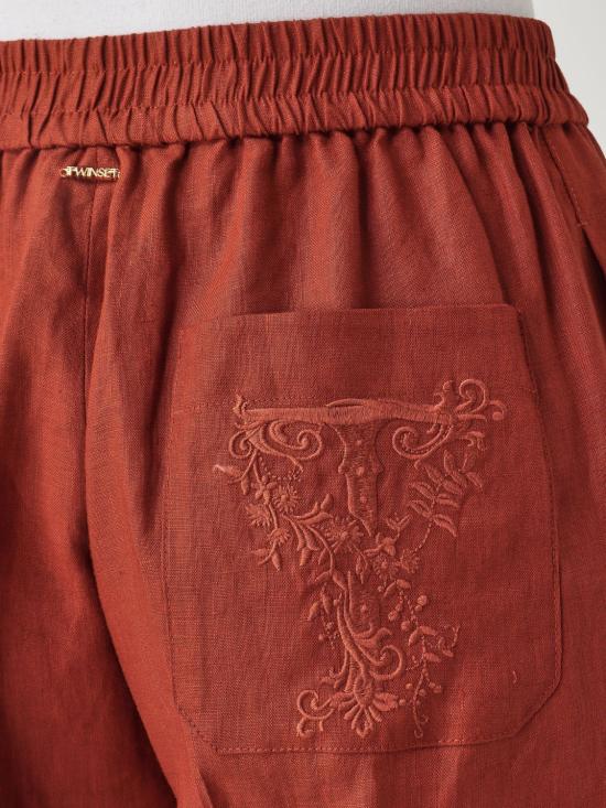 26SS 트윈셋 팬츠 261TT2302 13332 Brown - TWINSET