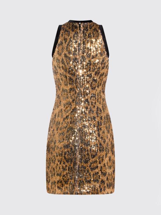 26SS 로베르토 카발리 숏 원피스 WKT170VXQ710 0504 Beige - ROBERTO CAVALLI