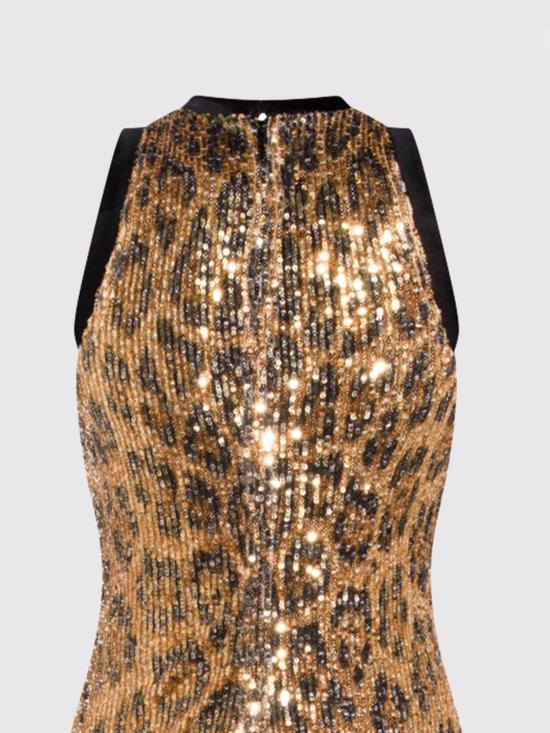 26SS 로베르토 카발리 숏 원피스 WKT170VXQ710 0504 Beige - ROBERTO CAVALLI