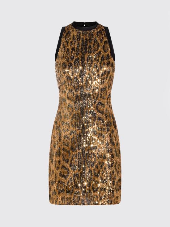 26SS 로베르토 카발리 숏 원피스 WKT170VXQ710 0504 Beige - ROBERTO CAVALLI