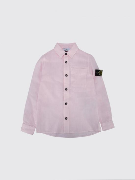 26SS [키즈] 스톤 아일랜드 셔츠 1100003S0145 V0080 Pink