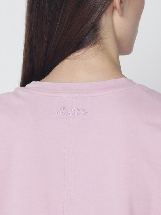26SS 이자벨마랑 반팔 티셔츠 TS0041FAA1N41I 40PI Pink - ISABEL MARANT