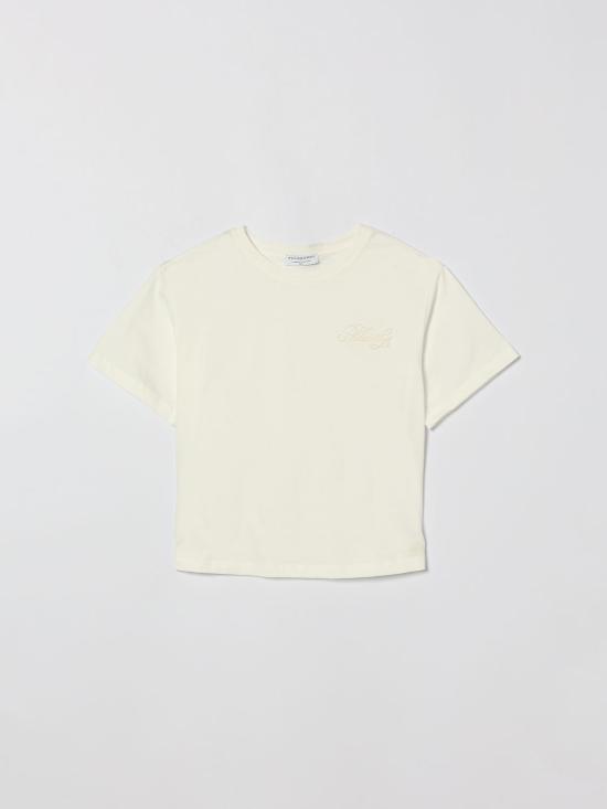 26SS [키즈] 필로소피 티셔츠 I1G6097206 0001 Cream