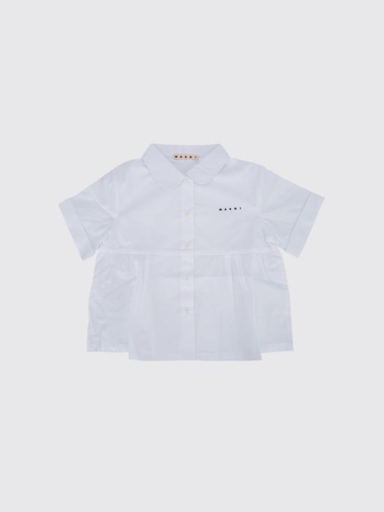 26SS [키즈] 마르니 셔츠 M01741M00UWMC121F 0M100 White