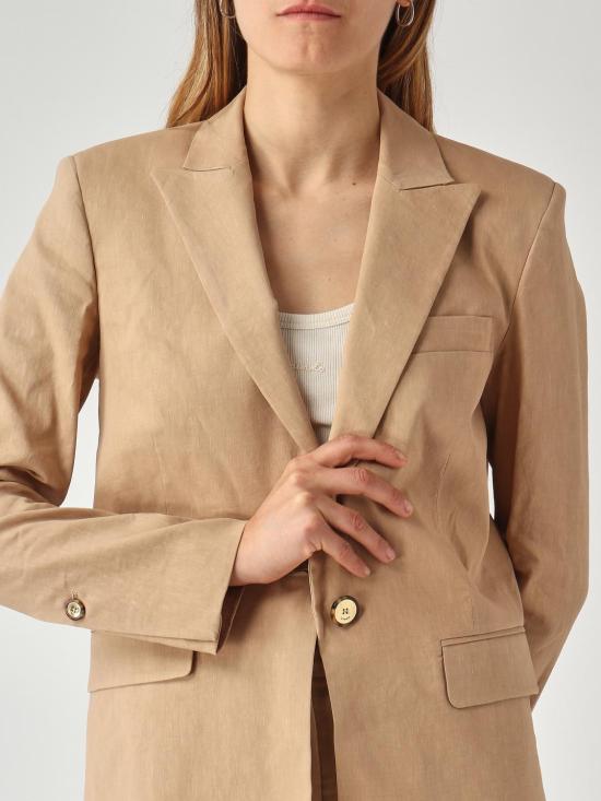 26SS 핑코 수트 자켓 106597A34I D41 Beige - PINKO