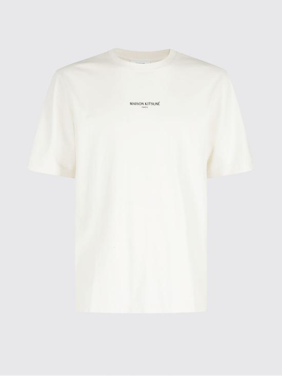 26SS 메종키츠네 파리 컴포트 티셔츠 QM00100KJ7025 0453 Brown - MAISON KITSUNE