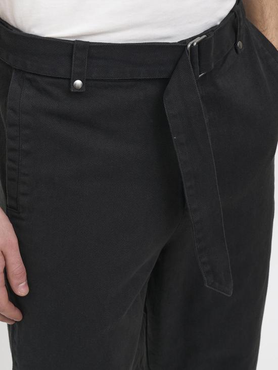 26SS 엔타이어 스튜디오 스트레이트 팬츠 ESSS26PA11012 6250 Black - ENTIRE STUDIOS