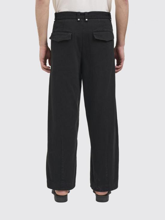 26SS 엔타이어 스튜디오 스트레이트 팬츠 ESSS26PA11012 6250 Black - ENTIRE STUDIOS