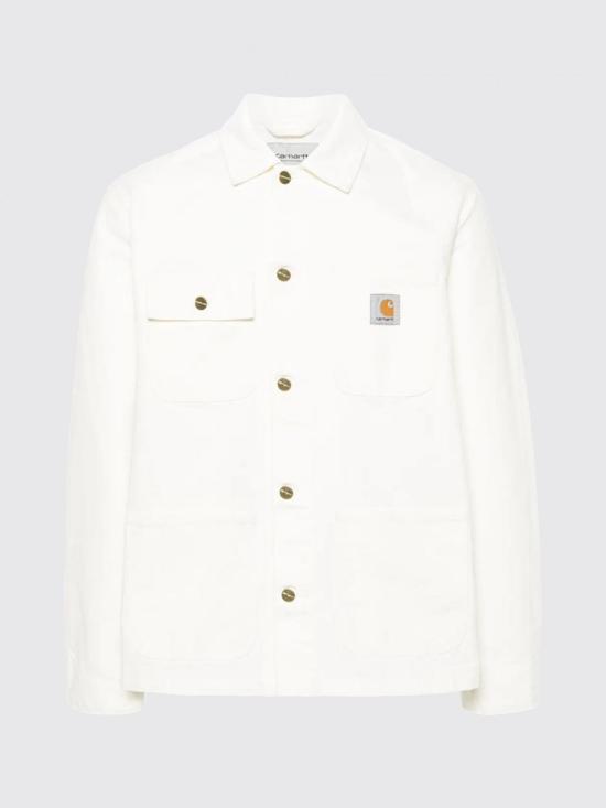 26SS 칼하트 WIP 디어본 캔버스 미시건 초어 코트 I031519 0DJ02 White - CARHARTT WIP