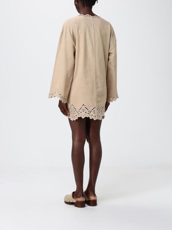 26SS 이자벨마랑에뚜왈 미디 원피스 26PRO0653FBD1J04E 10SA Beige - ISABEL MARANT ETOILE