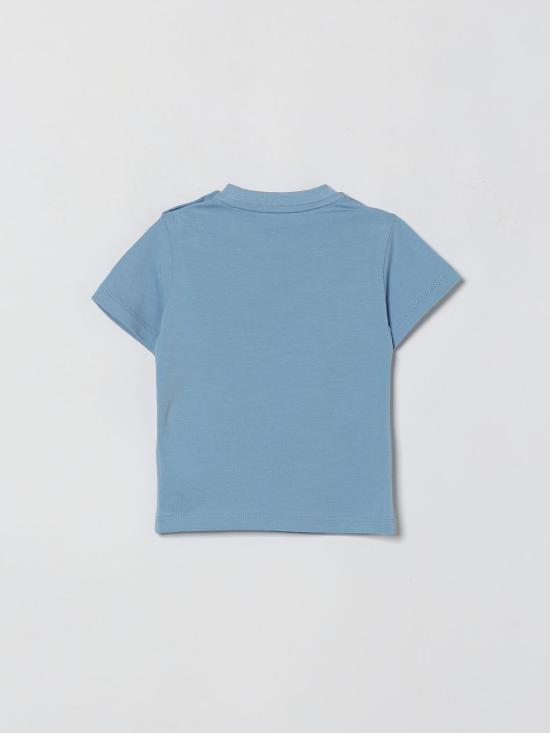 26SS [키즈] 몽클레어 티셔츠 8C0000489AUM 70Q Gnawed Blue - MONCLER